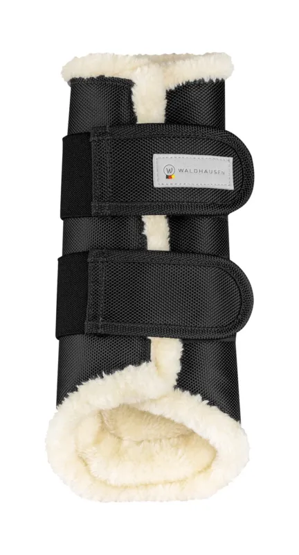 Acheter Direct Gutres de dressage Waldhausen Comfort - M - Noir / nature