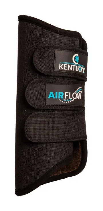 Retour Gratuit Gutres de Cross Kentucky 3D Air Flow Skin-Friendly Postrieurs - Cheval - Noir