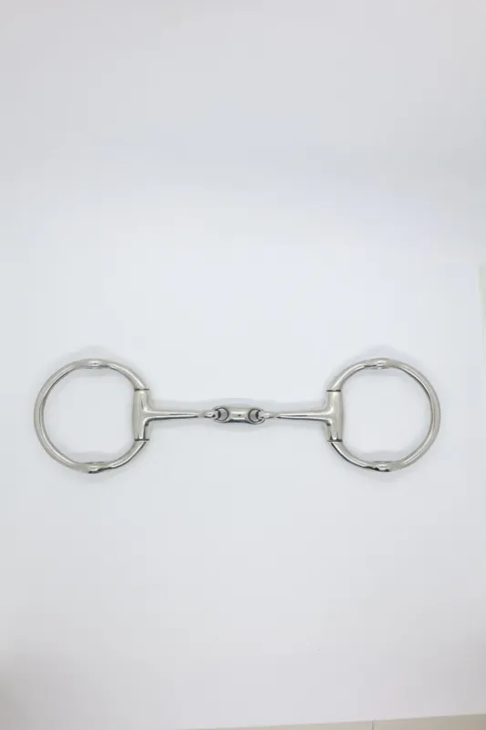 Mors releveur olive Harcour double brisure 14 mm – 135 mm – Inox Dernier Modle