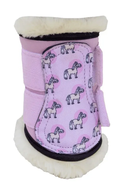 Rduction Gutres Turnout Kentucky mouton Vegan Sammy Collection Licorne - Shetland - Rose clair