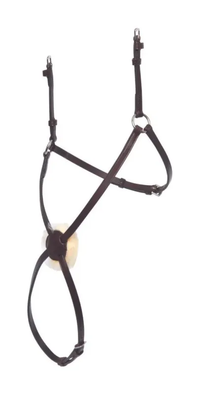 Muserolle Collegiate Mono Crown Grackle - Cheval - Marron Super Prix