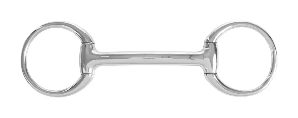 Prix Promo Mors droit Horze avec anneaux en D - 95 mm