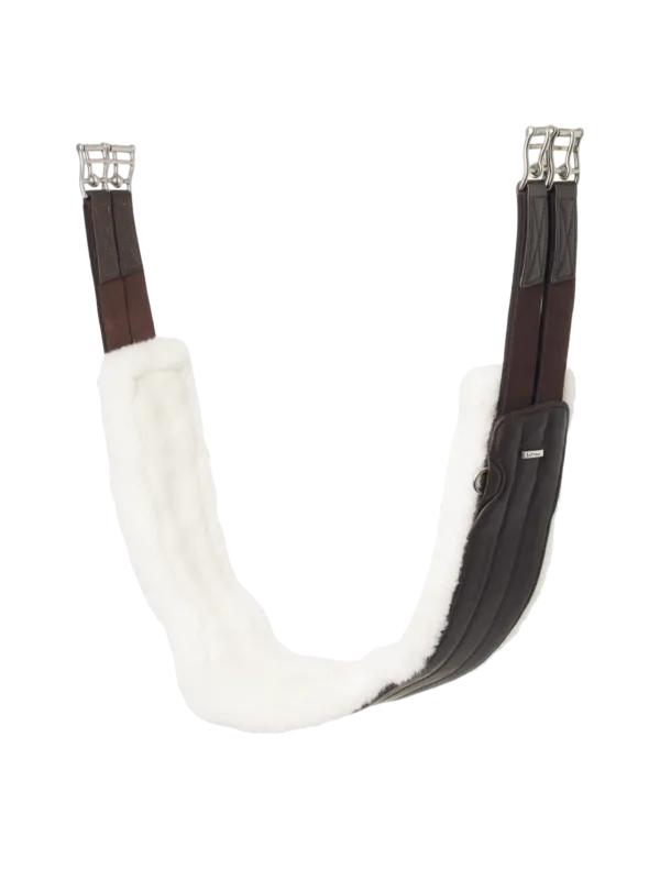 Soldes Sangle LeMieux Hunter avec laine dtachable Merino+ - 125 cm - Havane