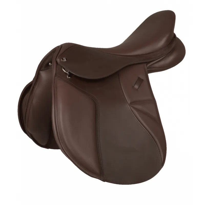 Paiement Scuris WALDHAUSEN – Selle d&rsquo;Obstacle COMFORT en Cuir avec Arcade Modulable NOIR 15.5 pouces NOIR