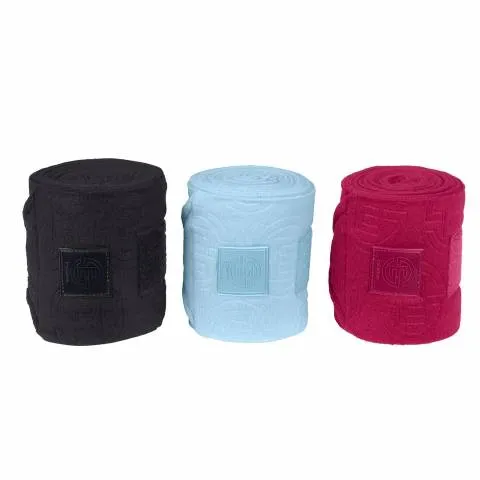 Bandes de travail en polaire Reflexx 2023 - Eskadron - Bleu ciel - cheval Commander Vite