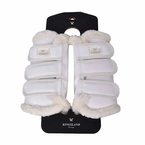 Bon March Gutres de travail KLFrieda – Kingsland – Protection avant – BLANC – PONY