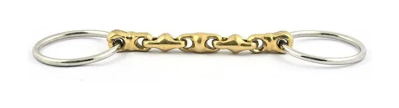 Offre Exclusive Mors de filet de bride Jump'In boules - 135 mm