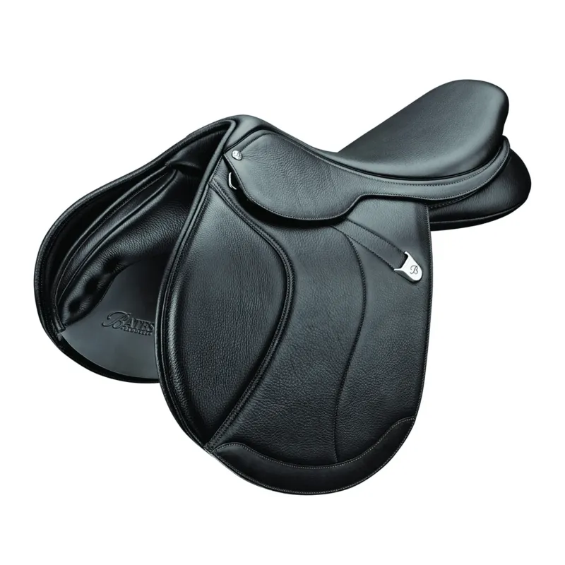Prix Promo Selle Bates Caprilli Close Contact+ avec quartier avanc - 17" - Noir