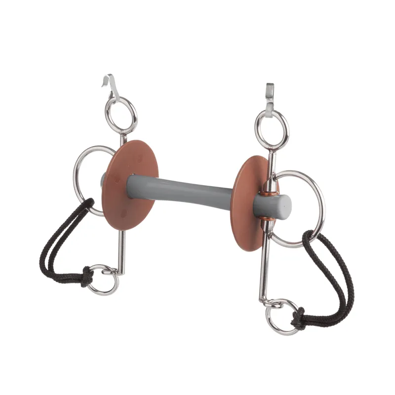 Prix Cass BERIS - Mors Pelham Canon Droit COMFORT Branches Courtes ou Longues 120 MM SOFT BRANCHES COURTES