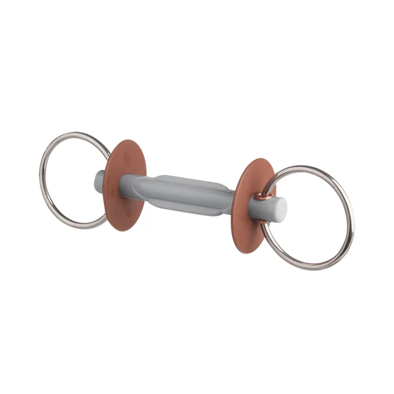 Nouvel Arrivage BERIS - Mors Droit Canon Papillon en Plastique Doux, BERIS 130 MM Canon Soft