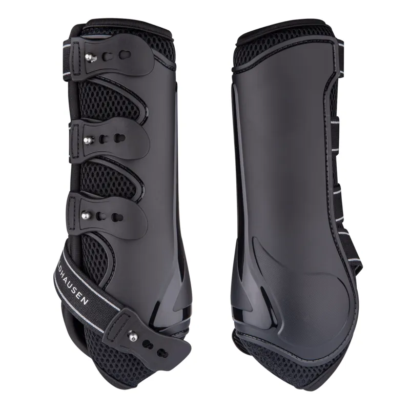 Prix Cass Gutres Coque avec Maille Respirantes BREATH, WALDHAUSEN ANTERIEURS NOIR TAILLE PONEY
