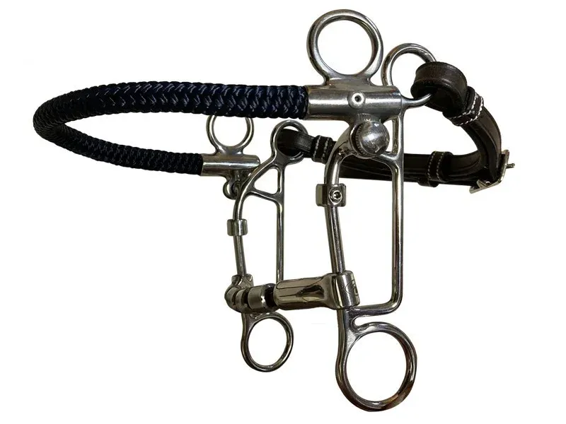 Remise Mors tandem Jump'In bloqu rouleaux - 135 mm