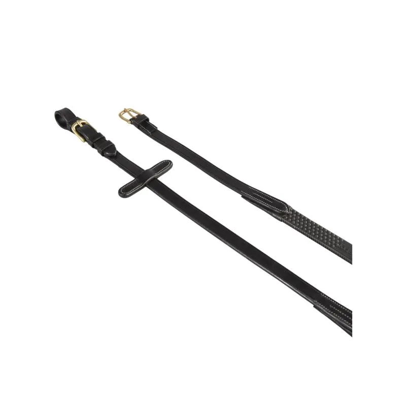Populaire EQUESTRO KRISS - Rnes trs souples picots boules caoutchouc SOFT NOIR bouclerie LAITON COB