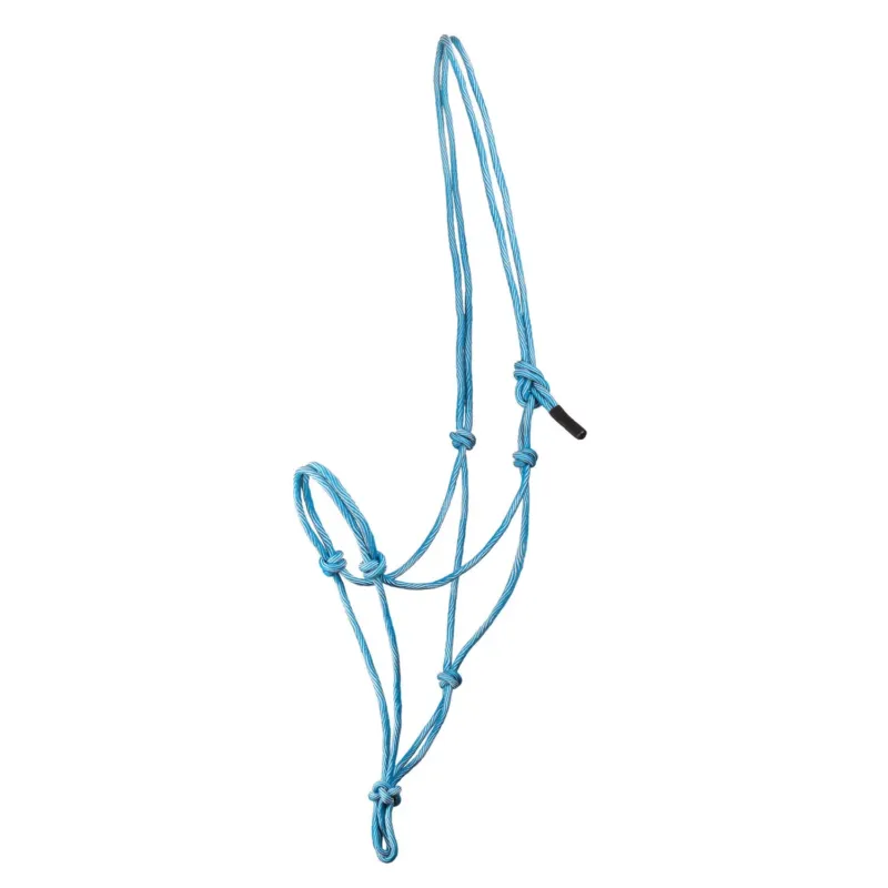 Licol Pools motif Waves - Cheval - Bleu ciel / turquoise Soldes