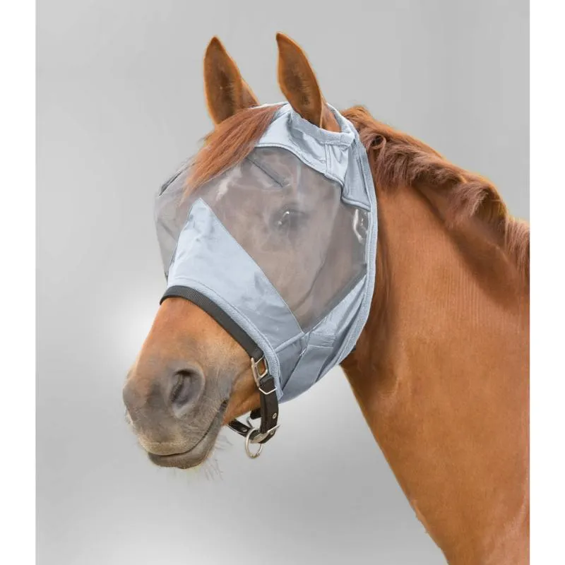 WALDHAUSEN - Masque anti-mouche ANTI UV Sans Oreilles Doubl Polaire SHETLAND ARGENT Offre Limite