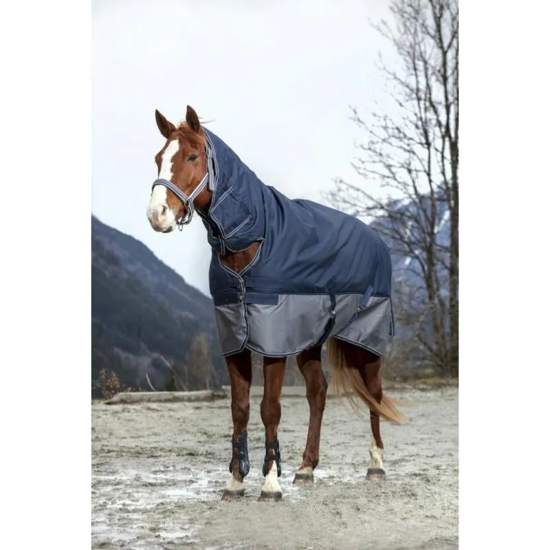 Offre Limite EQUITHEME TYREX – Couverture de Pr Intgrale 600D Combo, 200G/350G 200G 100 CM/4&rsquo;6&Prime;/137 CM
