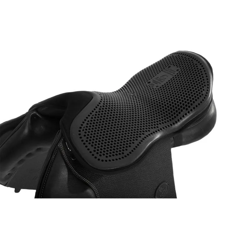 Usine Directe ACAVALLO - Dessus de Selle Amortissant 10 MM Assise Gel CSO M Troussequin CARRE NOIR