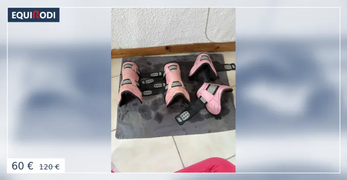 Gutres + Protge-boulets HEXA rose matire impermab Satisfait Ou Rembours