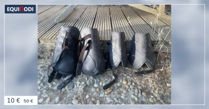 Guetres + protges boulets Jumptec Pas Cher