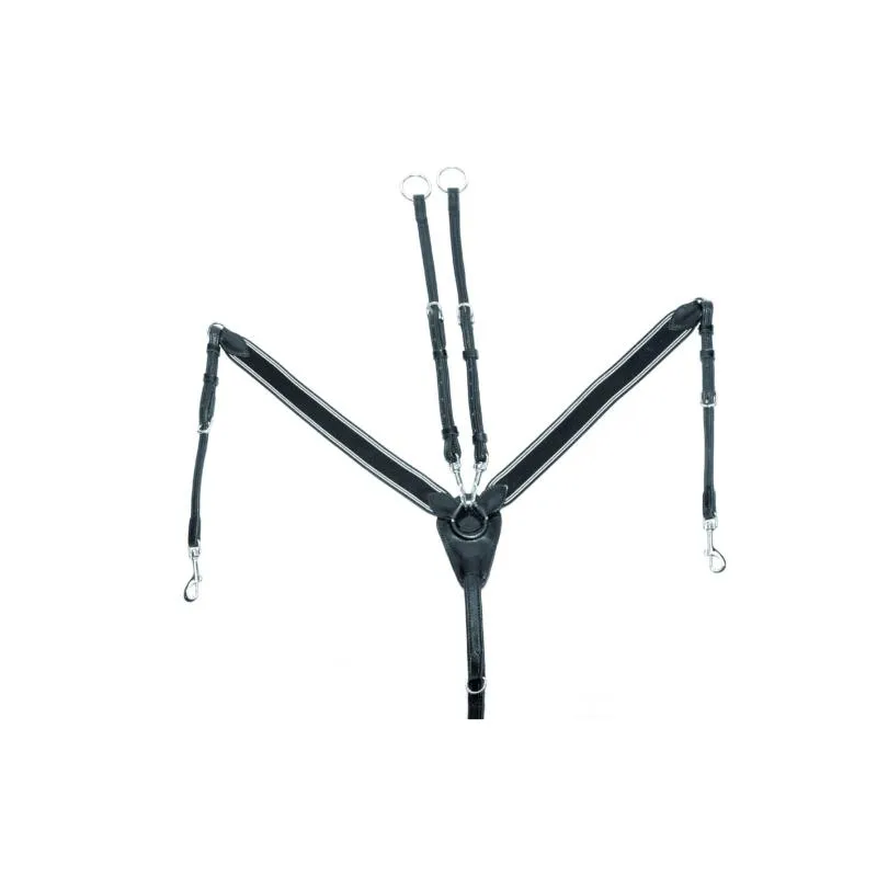 Retour Gratuit SUPREME - Collier de Chasse lastique shetland cheval SHETLAND (Sauf HAVANE Or) NOIR Argent