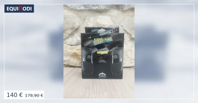 Gutres arrires Veredus M marron kevlar gel vento Prix Rduit