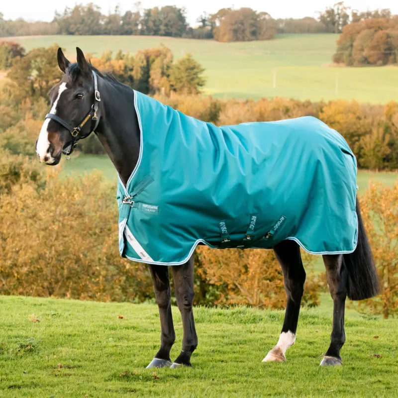 Couverture Horseware High Neck Amigo Bravo 12 Original 250g 1200D - 145 cm - Vert / aqua Prix Choc