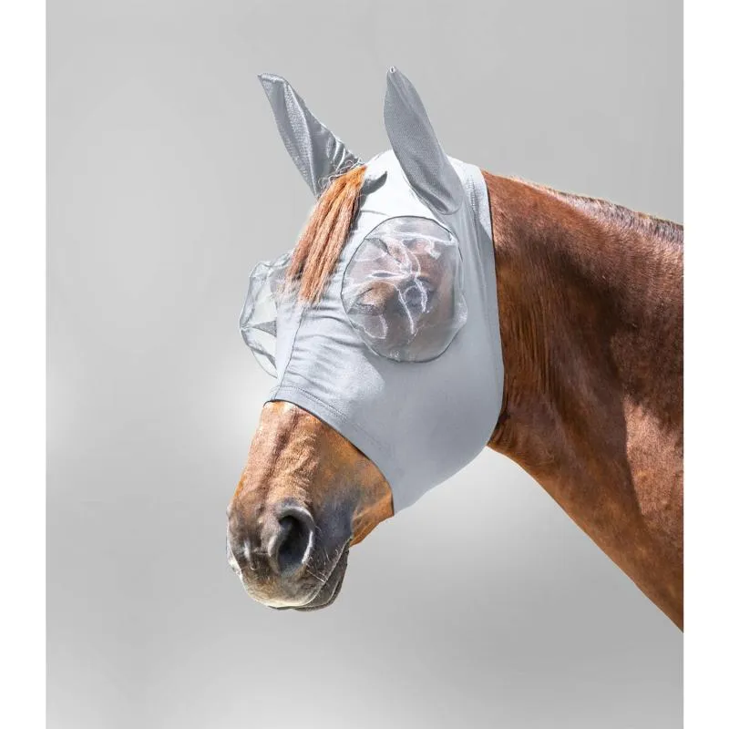 WALDHAUSEN - Masque Anti-Mouche Intgral Facile Enfiler PUCK SHETLAND NOIR Haute Qualit