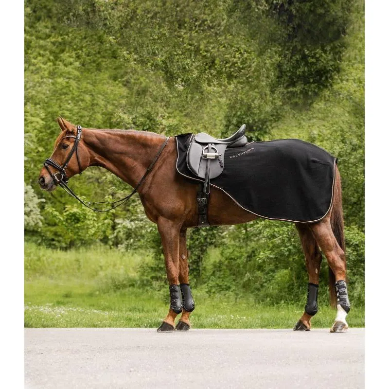 Must-Have WALDHAUSEN - Couvre Reins Polaire MODERN ROSE NOIR COB