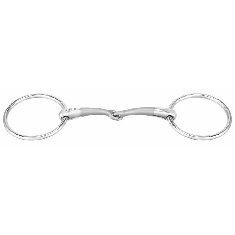 Offre Du Jour SPRENGER - Mors de bride 2 grands anneaux simple brisure Satinox 125 MM Epaisseur 12 MM
