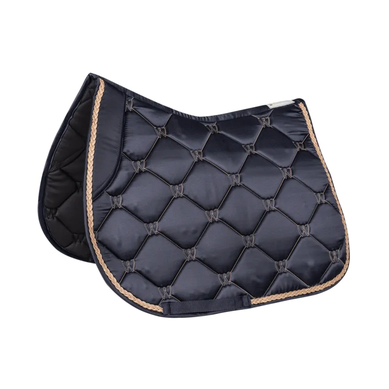 Soldes WALDHAUSEN - Chabraque satin cordelette argent ou rosegold VALENCIA NOIR Rosegold FORME MIXTE