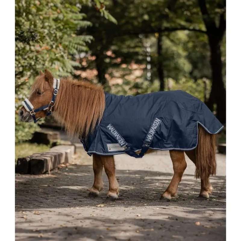 WALDHAUSEN – Couverture Impermable matelasse 100G poney, shetland VERT SAPIN 70CM Affaire  Saisir