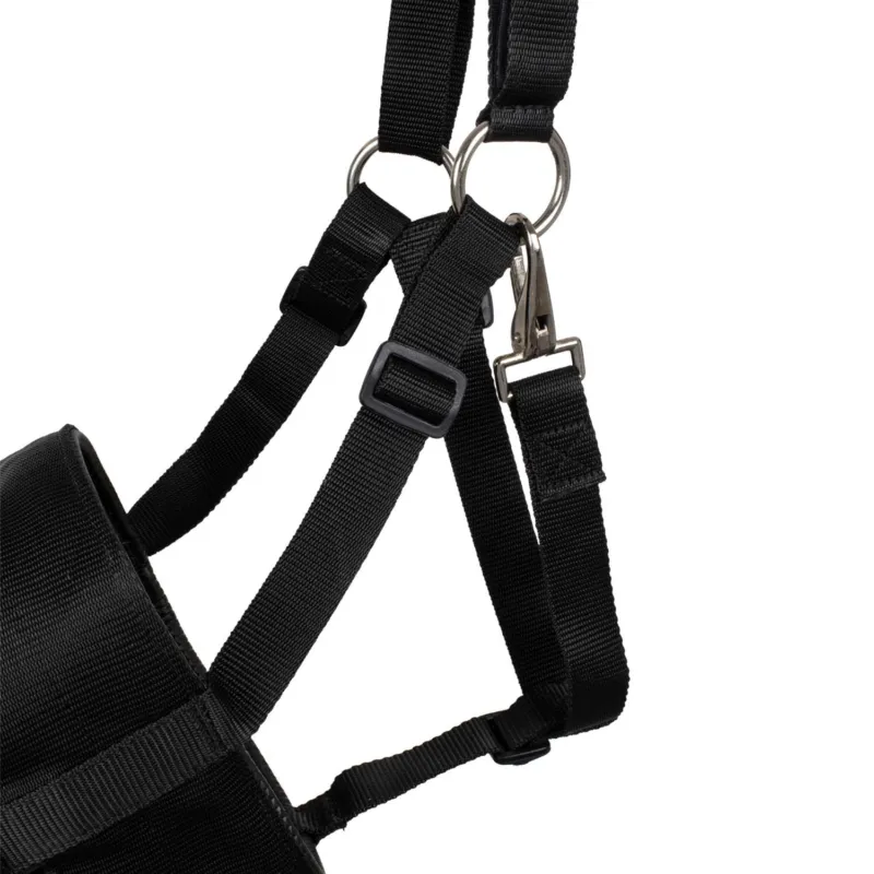Rduction SUPREME - Panier muselire anti coliques rglable caoutchouc et toile PONEY