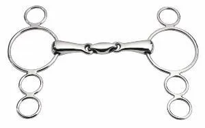 FEELING - Mors Rglable 4 Anneaux Double Brisure Inox Offre Spciale