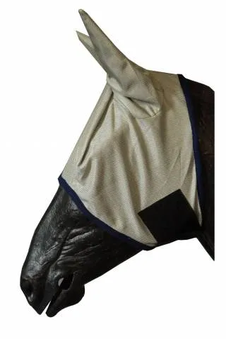 Soldes Masque Anti-mouches avec oreilles - Gris - poney