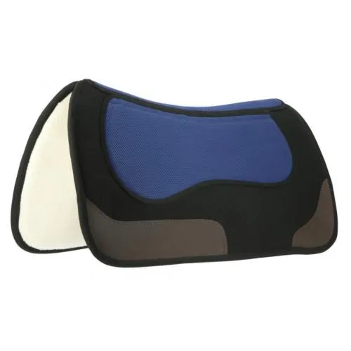Soldes FRANCK PERRET - Tapis de Selle WESTERN Feutre et Mousse WESTRIDE