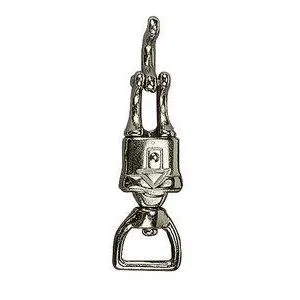 FEELING - Mousqueton Anti-Panique Oeil 25 mm pour longe d'Attache Rduction