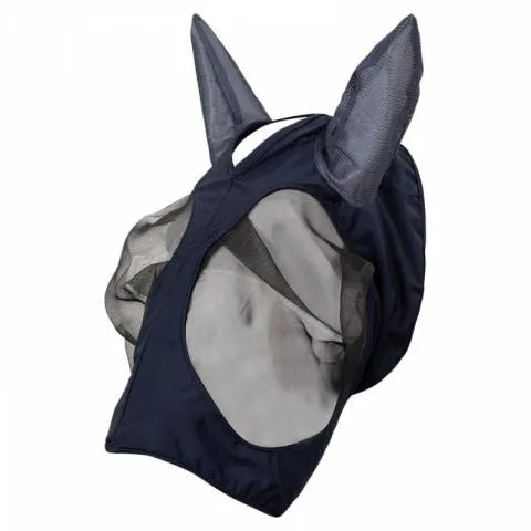Flymask lycra anti-mouches - BR - Ajustement parfait - navysky - Poney Livraison Express
