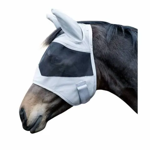 Commande En Gros Masque antimouches New Mexico avec oreilles HKM - Gris - Small