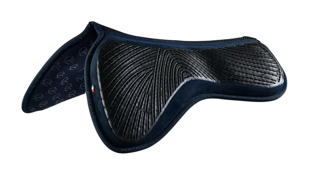 Amortisseur mmoire de forme avec grip en gel Acavallo - L - Noir Remise