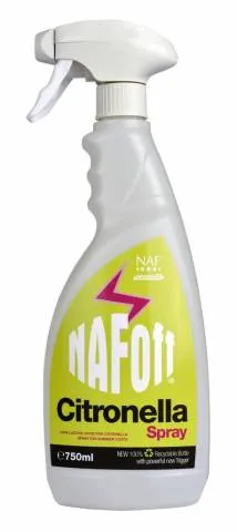 Haute Qualit Spray rpulsif insectes Citronella - NAF - 750 ml