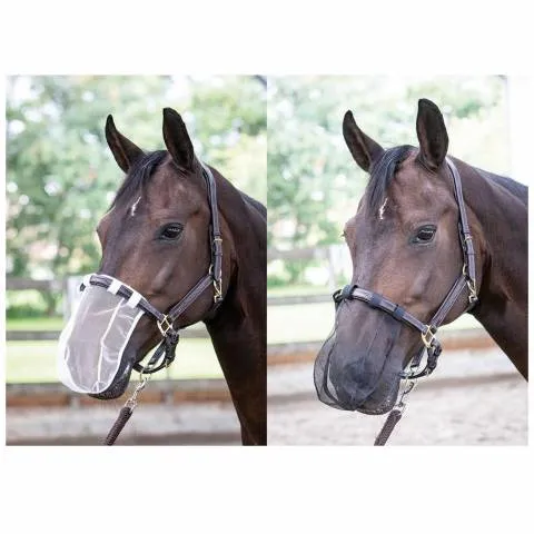Prix Rduit Filet pour naseaux anatomique - Harry's Horse - blanc - cheval