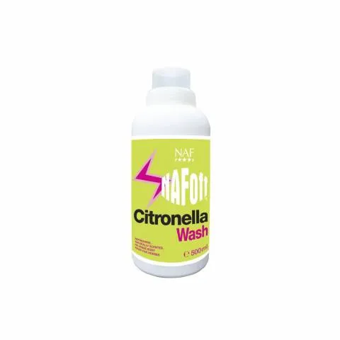 Haute Qualit Shampoing rpulsif insectes Citronella Wash - NAF - 500 ml