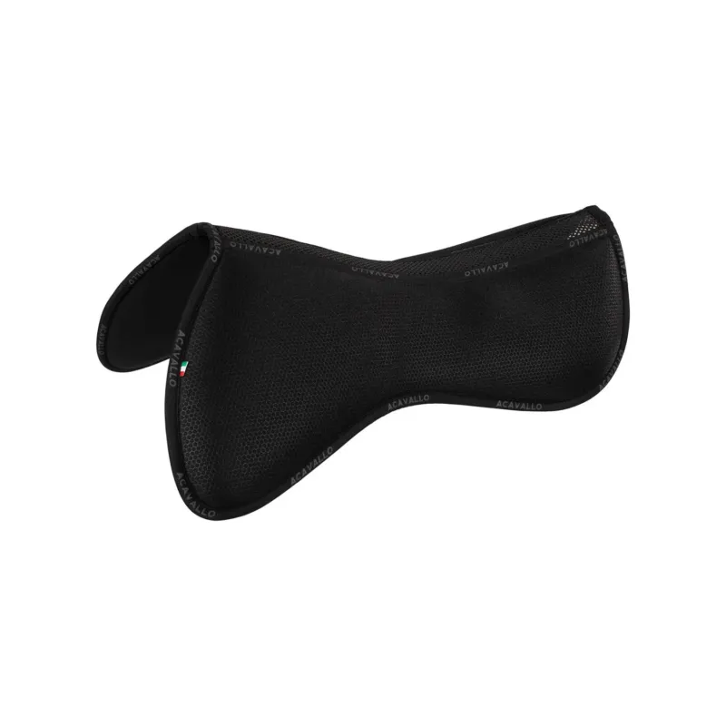 Amortisseur MF SW-3DS avec espaceur 3D en nid d'abeille plat Acavallo - M - Noir Super Prix