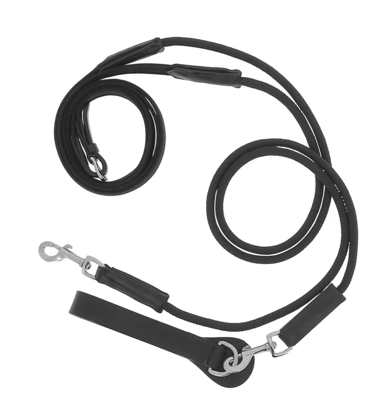 Rnes allemande sangle / corde Norton Pro - Cheval - Noir Prix Bas