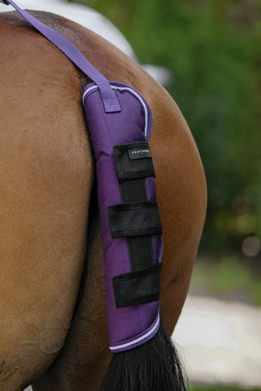 Protge-queue Equithme Tyrex 600D - Cheval - Prune Must-Have