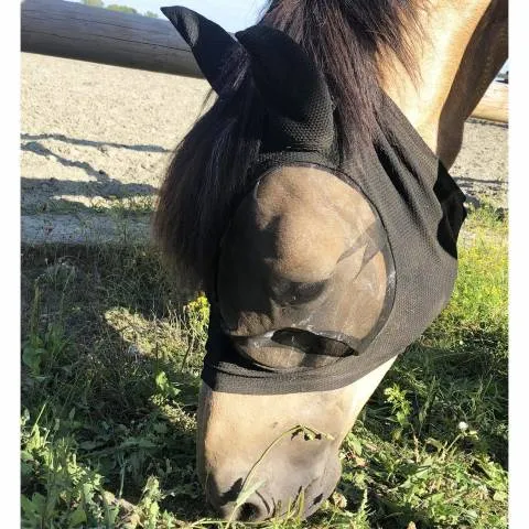 Masque anti-mouches – Srnit – Jmr Pro – Noir – poney Prix Bas