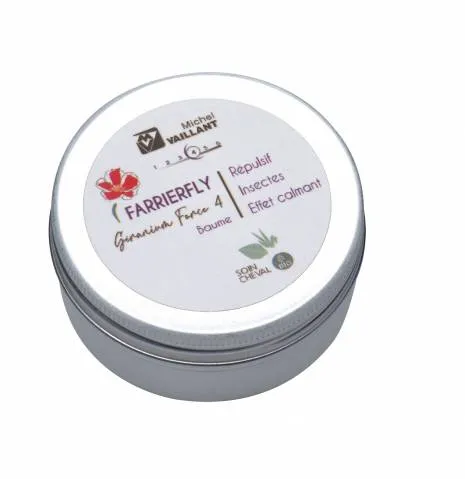 Farrierfly Baume Bio Granium Rpulsif Calmant Force 4 Michel Vaillant - 50 ml Expdi Aujourdhui