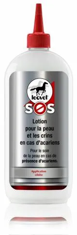 Retour Gratuit Lotion soin de la peau en prsence de parasites - LEOVET - 500ml