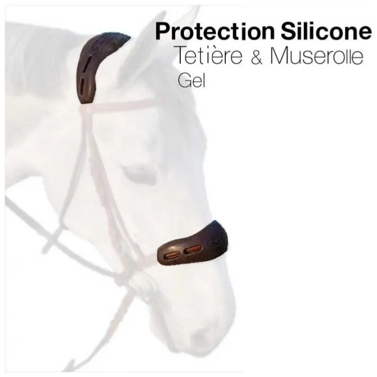 Paiement Scuris ACAVALLO - Pad de Muserolle ou Ttire Anti Choc en Gel