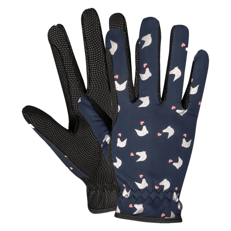 ELT - Gants Equitation Enfant Souple Lucky DORA 3 - 5 ANS Solde